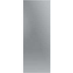 30 Inch Flat Stainless Steel Door Panel (Handless Installation) - 30" Single Door No Hole Flat Panel view