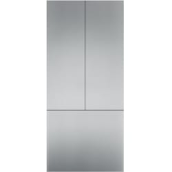 3-Pc 36-Inch Handleless Door Panel Set  - 36" French Door BM No Hole Flat Panel view