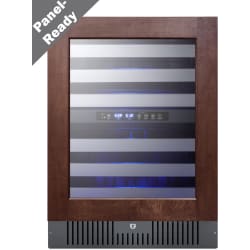 24 Inch Built-In Commercial Wine Cooler  - 24 Inch Dual Zone Panel Ready Commercial Wine Cellar view