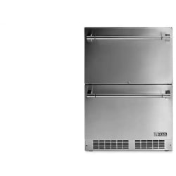 24 Inch Built-In Double Drawer Refrigerator  - 24-inch Professional Two Drawer Refrigerator view