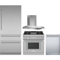 4 Piece Kitchen Appliances Package - Package view