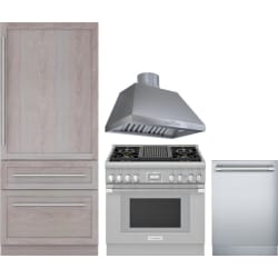 4 Piece Kitchen Appliances Package - Package view