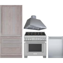 4 Piece Kitchen Appliances Package - Package view