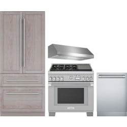 4 Piece Kitchen Appliances Package - Package view
