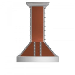 Designer Series Copper Island Range Hood - Designer Series Copper Island Range Hood view