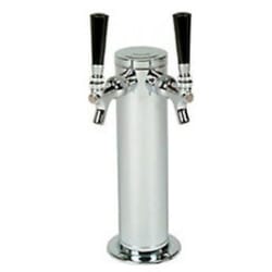 Dual Faucet Tapping Kit for Perlick Beverage Dispensers - Front View view