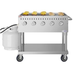 36 Inch Commercial Mobile Outdoor Liquid Propane Grill  - 36 Inch Commercial Mobile Outdoor Liquid Propane Grill view