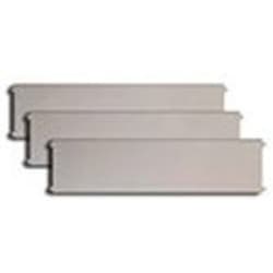 24 Inch Stainless Steel Drawer Dividers (Set of 3) - Front View view