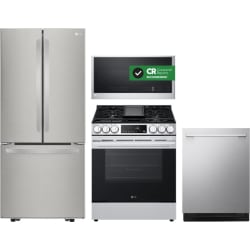 4 Piece Kitchen Appliances Package  - Package view