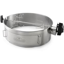 Heavy Duty Rotisserie for Charcoal Kettle BBQ 22" - Heavy Duty Rotisserie for Charcoal Kettle BBQ 22" in Front View view