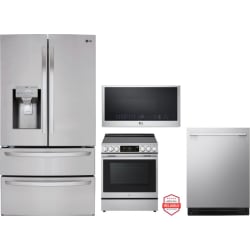 4 Piece Kitchen Appliances Package  - Package view