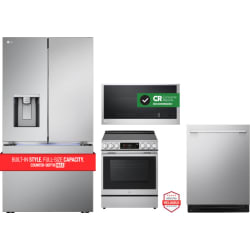 4 Piece Kitchen Appliances Package  - Package view