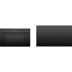 2 Piece Kitchen Appliances Package in Black - Package view