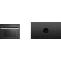 2 Piece Kitchen Appliances Package in Black - Package view