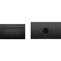 2 Piece Kitchen Appliances Package in Black - Package view