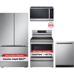 4 Piece Kitchen Appliances Package  - Package view