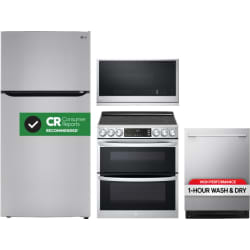 4 Piece Kitchen Appliances Package  - Package view