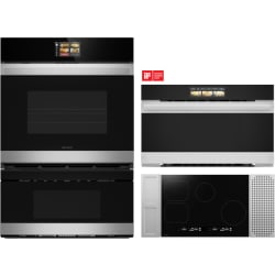 3 Piece Kitchen Appliances Package in Stainless Steel - Package view