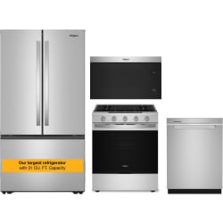 4 Piece Kitchen Appliances Package  - Package view