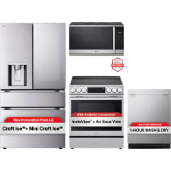 4 Piece Kitchen Appliances Package  - Package view