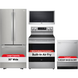 4 Piece Kitchen Appliances Package  - Package view