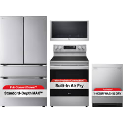 4 Piece Kitchen Appliances Package  - Package view