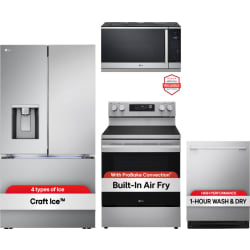 4 Piece Kitchen Appliances Package  - Package view