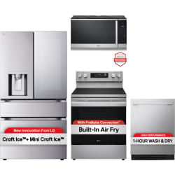 4 Piece Kitchen Appliances Package  - Package view