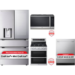4 Piece Kitchen Appliances Package  - Package view