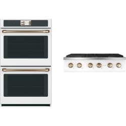 2 Piece Kitchen Appliances Package in Matte White - Package view
