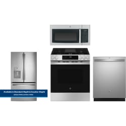 4 Piece Kitchen Appliances Package  - Package view