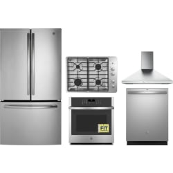 5 Piece Kitchen Appliances Package  - Package view