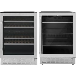 2 Piece Kitchen Appliances Package in Stainless Steel - Package view