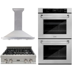 3 Piece Kitchen Appliances Package in Snow Finish - Package view