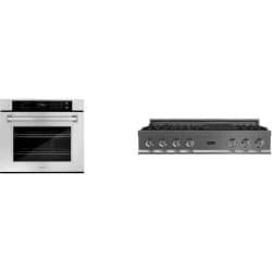 2 Piece Kitchen Appliances Package in Stainless Steel - Package view