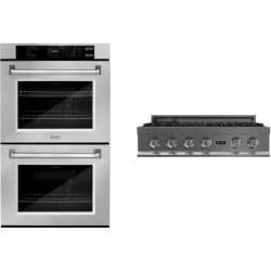 2 Piece Kitchen Appliances Package in Stainless Steel - Package view