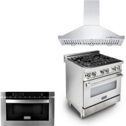 3 Piece Kitchen Appliances Package  - Package view
