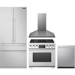 4 Piece Kitchen Appliances Package  - Package view