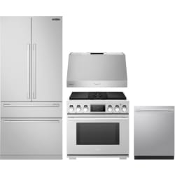 4 Piece Kitchen Appliances Package  - Package view