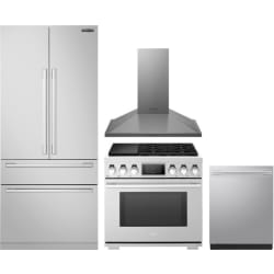 4 Piece Kitchen Appliances Package  - Package view
