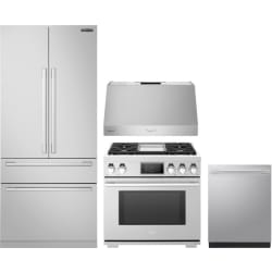 4 Piece Kitchen Appliances Package  - Package view