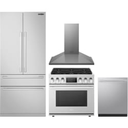 4 Piece Kitchen Appliances Package  - Package view