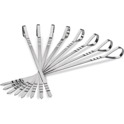 Eight Stainless Steel Multifunctional Skewers (Pack of 6) - Eight Stainless Steel Multifunctional Skewers in Front View view