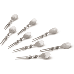 Appetizer Serving Set and Corn Holders (Pack of 6) - Appetizer Serving Set and Corn Holders (Pack of 6) in Full View view