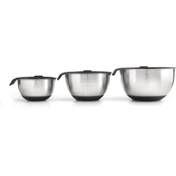 3 Piece Marinating Bowl Set (Pack of 4) - 3 Piece Marinating Bowl Set (Pack of 4) in Full View view