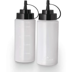 2 Piece 16oz Squeeze Bottles - 2 Piece 16oz Squeeze Bottles view