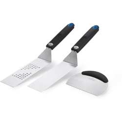 3 Piece Stainless Steel Plancha Toolset - 3 Piece Plancha Toolset view
