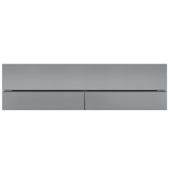 Classic Stainless Grille Panel - Classic 60" Dual Flush Inset Stainless Grille Panel view