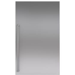 Stainless Steel Door Panel, Pro Handle - Right Hinge - front view