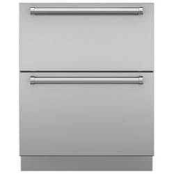 Stainless Steel Drawer Panels (2-Panel Set)  - Integrated Stainless Steel 27" Drawer Panels with Pro Handles view